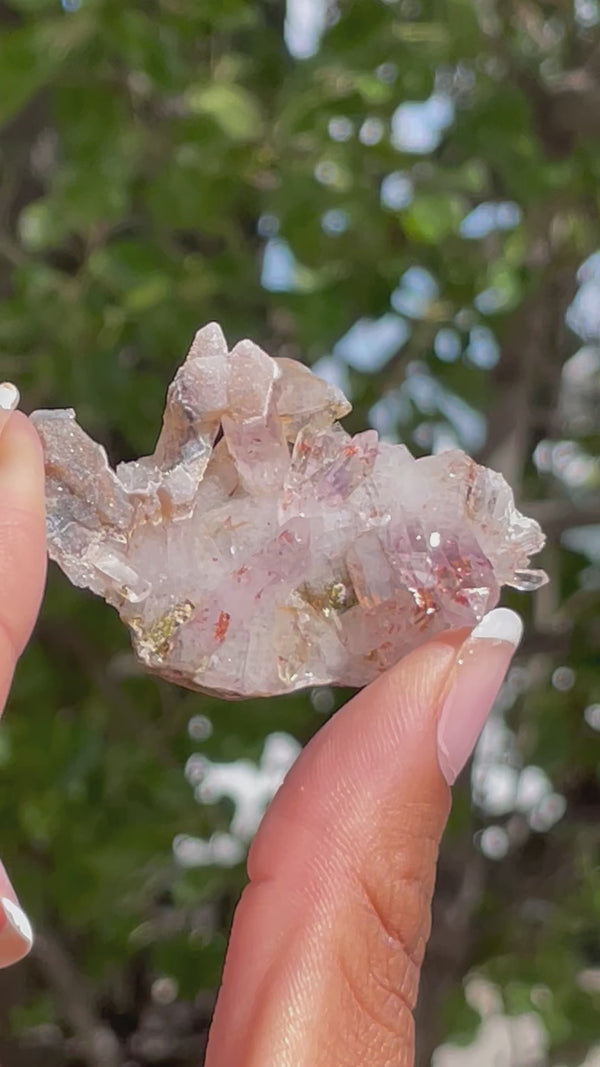 Harledote Brandberg Quartz from Goboboseb Mountain, Erongo Region, Namibia