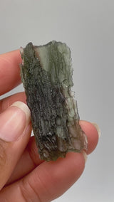 Video Rare Genuine Moldavite Gemstone