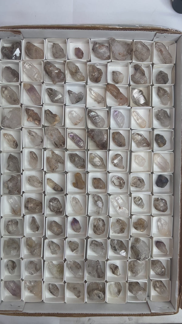 Brandberg Quartz Wholesale Flat from the Brandberg District, Goboboseb, Erongo Region, Namibia