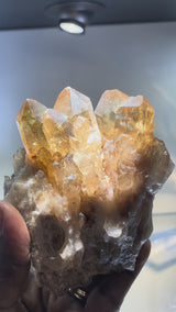 Kundalini Citrine Cluster | Luena, Katanga, Democratic Republic of Congo