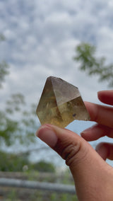 926g Kundalini Citrine Quartz Wholesale Flat 15 pieces, Congo Citrine, Natural Citrine from Lwena, Katanga, Democratic Republic of Congo