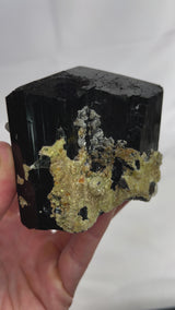 Black Tourmaline from the Erongo Mountain, Erongo Region, Namibia