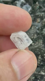 Rainbow filled Phenakite from Okuta-Didan Mine, Jos Plateau, Nigeria
