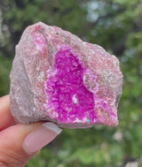 Cobalt-bearing Calcite from Democratic Republic of Congo