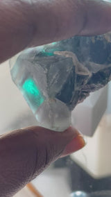 Alien Invasion Fluorite, Okorusu, Otjozondjupa, Namibia "Alien Eye" like Green Fluorites - 2026 - 65.23g