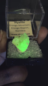 Hyalite Opal from Erongo Mountain, Namibia (Perkies)