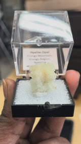 Hyalite Opal from Erongo Mountain, Namibia (Perkies)