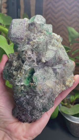 Fluorite with Muscovite and Quartz from Erongo Mountain, Erongo Region, Namibia