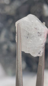 Phenakite with black tourmaline from Okuta-Didan Mine, Jos Plateau, Nigeria