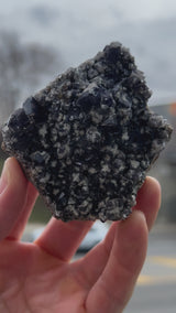 UK Fluorite from the Smoky Rabbit Pocket, Diana Maria Mine, England