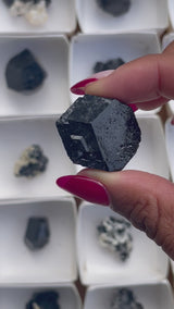 Black Tourmaline Wholesale Flat - 24 pieces from Erongo Mountain, Erongo Region, Namibia