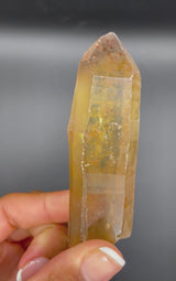 1 Large Natural Zambian Citrine wand, Citrine Quartz From Mansa, Zambia, Citrine Points