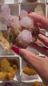 Spirits Quartz - Wholesale flat from Boekenhouthoek, South Africa - 24 pieces (2.388 kg)