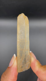 1 Medium Natural Zambian Citrine wand, Citrine Quartz From Mansa, Zambia, Citrine Points