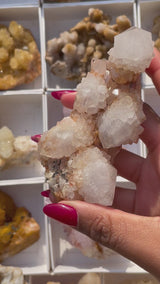 Spirits Quartz - Wholesale flat from Boekenhouthoek, South Africa - 16 pieces (2.770 kg)