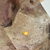 Double Enhydro Shangaan Amethyst Sceptre, 81g, Beautiful Purple Colour, From Chibuku Mine, Zimbabwe