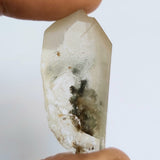 Chlorite Included Phantom Quartz, 14.17g, from Zambia