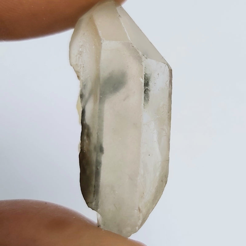 Chlorite Included Phantom Quartz, 14.17g, from Zambia