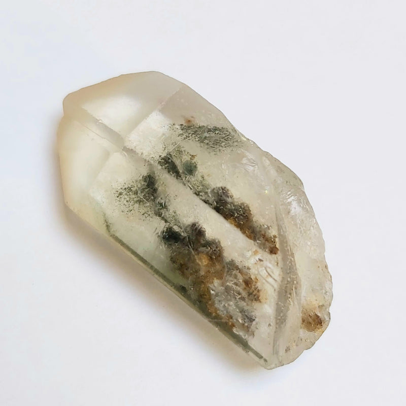 Chlorite Included Phantom Quartz, 14.17g, from Zambia