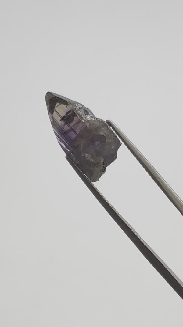 Pleochroic Unheated Tanzanite Crystal: Natural Crystal from Lelatema Mountains, Merelani Hills, Tanzania