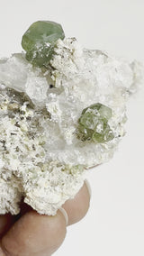 Demantoid Garnet from Tubissis, Namibia