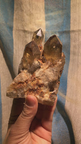 Honey Golden Kundalini Citrine, Congo, Lwena, Natural Citrine