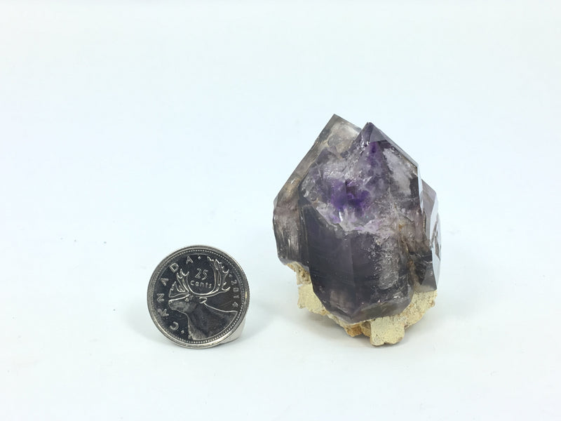 4.8 cm Brandberg Quartz Crystal Deep Purple Cluster From Namibia