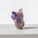 17g Brandberg Quartz Cluster With Deep Amethyst From Namibia