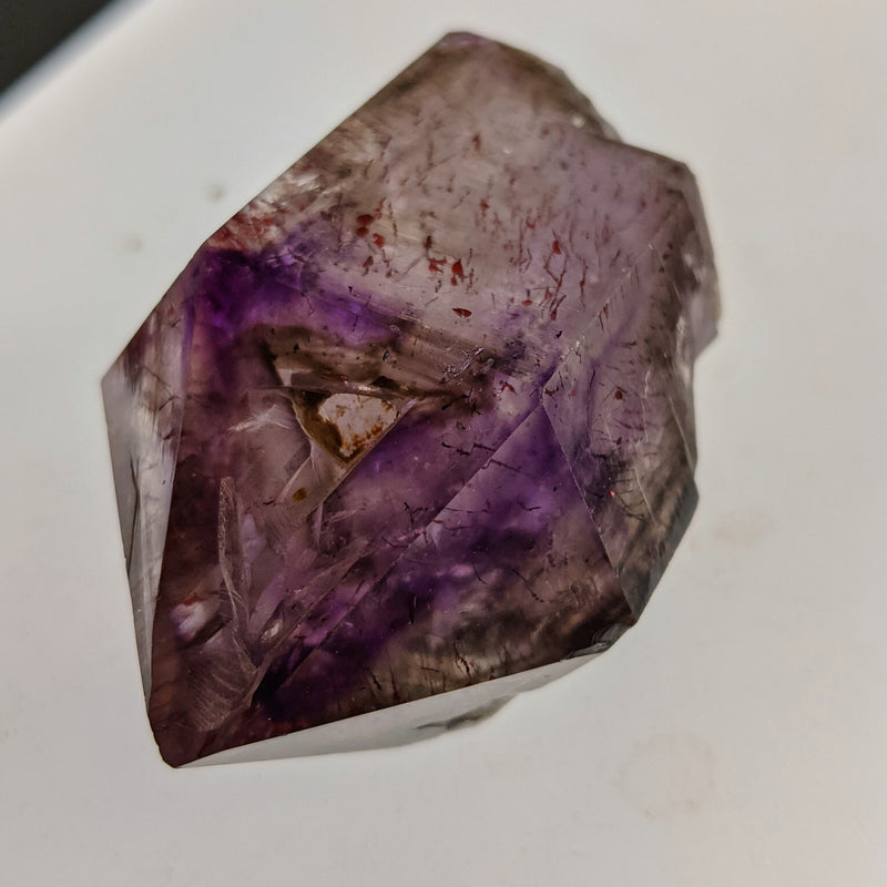 Self-Standing Gemmy Shangaan Amethyst Crystal Point, 64.1 grams, Chibuku Mine, Zimbabwe