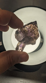 1.23 kilo, 25 Piece Shangaan Amethyst Wholesale Flat, Chibuku Mine, Zimbabwe