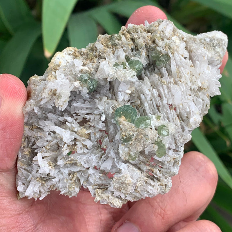 Demantoid Garnet from Tubissis, Namibia