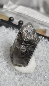 Black Diamond” Hydrocarbon-Included Herkimer Diamond, Diamond Mountain, Little Falls, New York