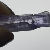 Tanzanite Pleochroic Crystal, Pink/Lavendar, Blue/Yellow 4.67g, Meralani Hills, Tanzania