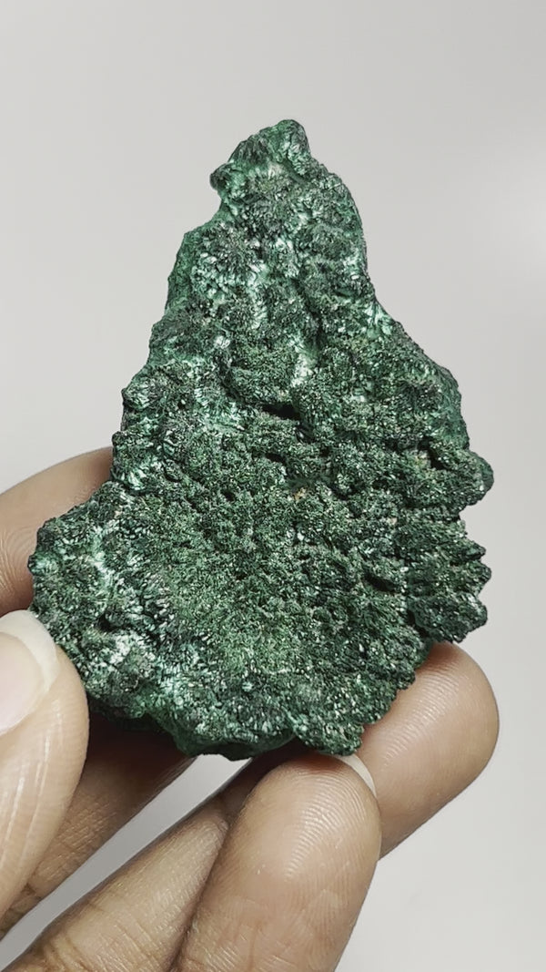 Gorgeous Green Fibrous Malachite, Miringi Mine, Katanga, DR Congo