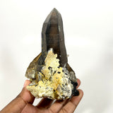 Gorgeous Self-Standing Smokey Quartz with Hyalite, Erongo Mountain, Erongo Region, Namibia