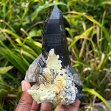 Gorgeous Self-Standing Smokey Quartz with Hyalite, Erongo Mountain, Erongo Region, Namibia