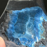 Gorgeous Blue Shattuckite, Mesopotamia Copper Valley, Kunene, Namibia, African Mineral Specimen