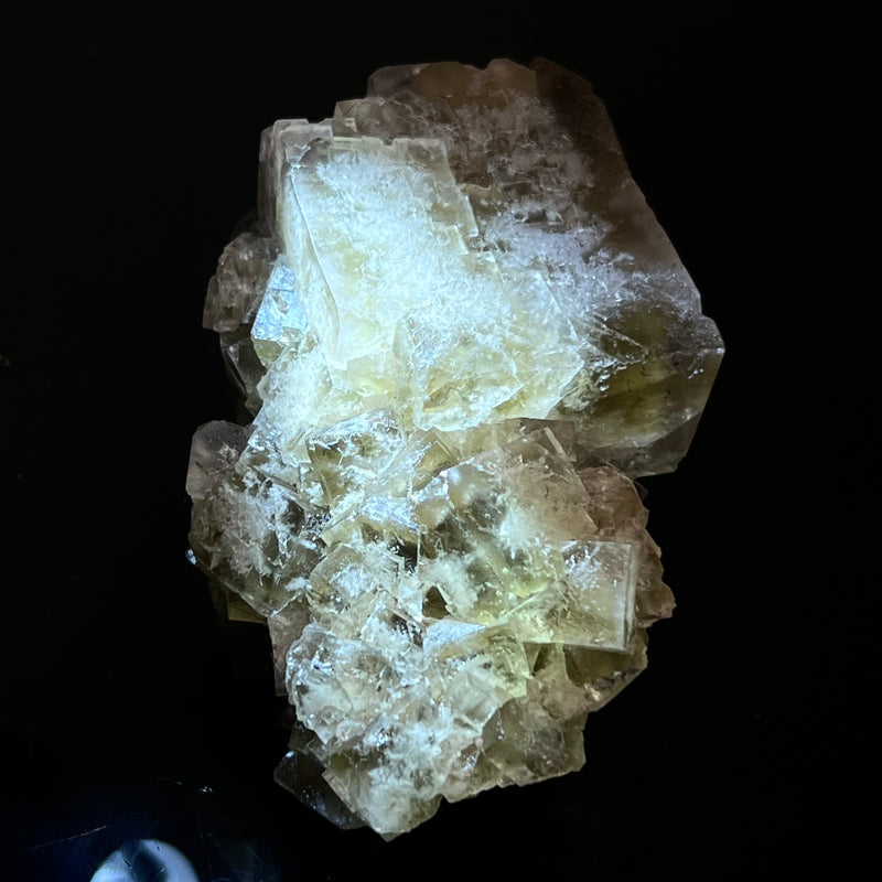 Fluorite, Very Fluorescent, Diamantina Mine, England