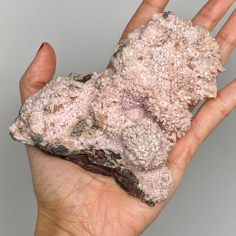Manganoan Calcite, N’chwaning Mine lll, Kalahari Manganese Field, Northern Cape, South Africa