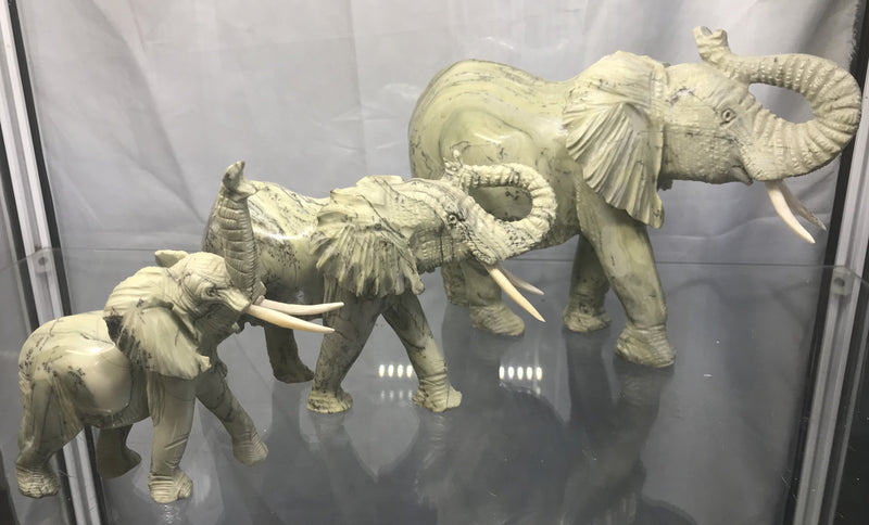 Butter Jade Elephants, Chitungwiza Art Centre, Chitungwiza Zimbabwe