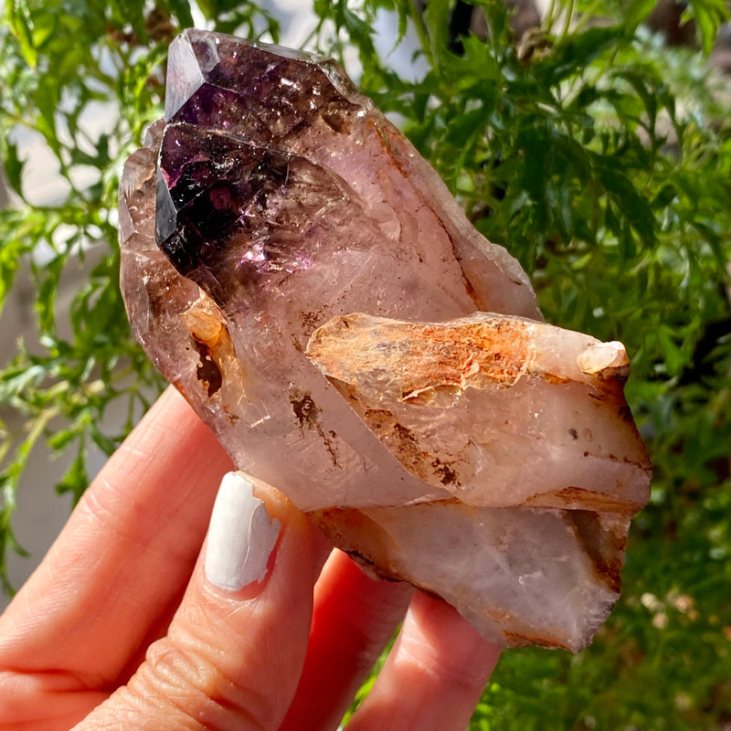 Shangaan Amethyst with Quartz From Zimbabwe