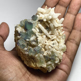 Fluorite and Milky Quartz from Brandberg Massif, Erongo Region, Namibia