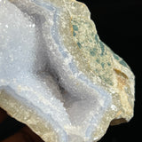 Druzy Blue Lace Agate, from Nsanje, Malawi