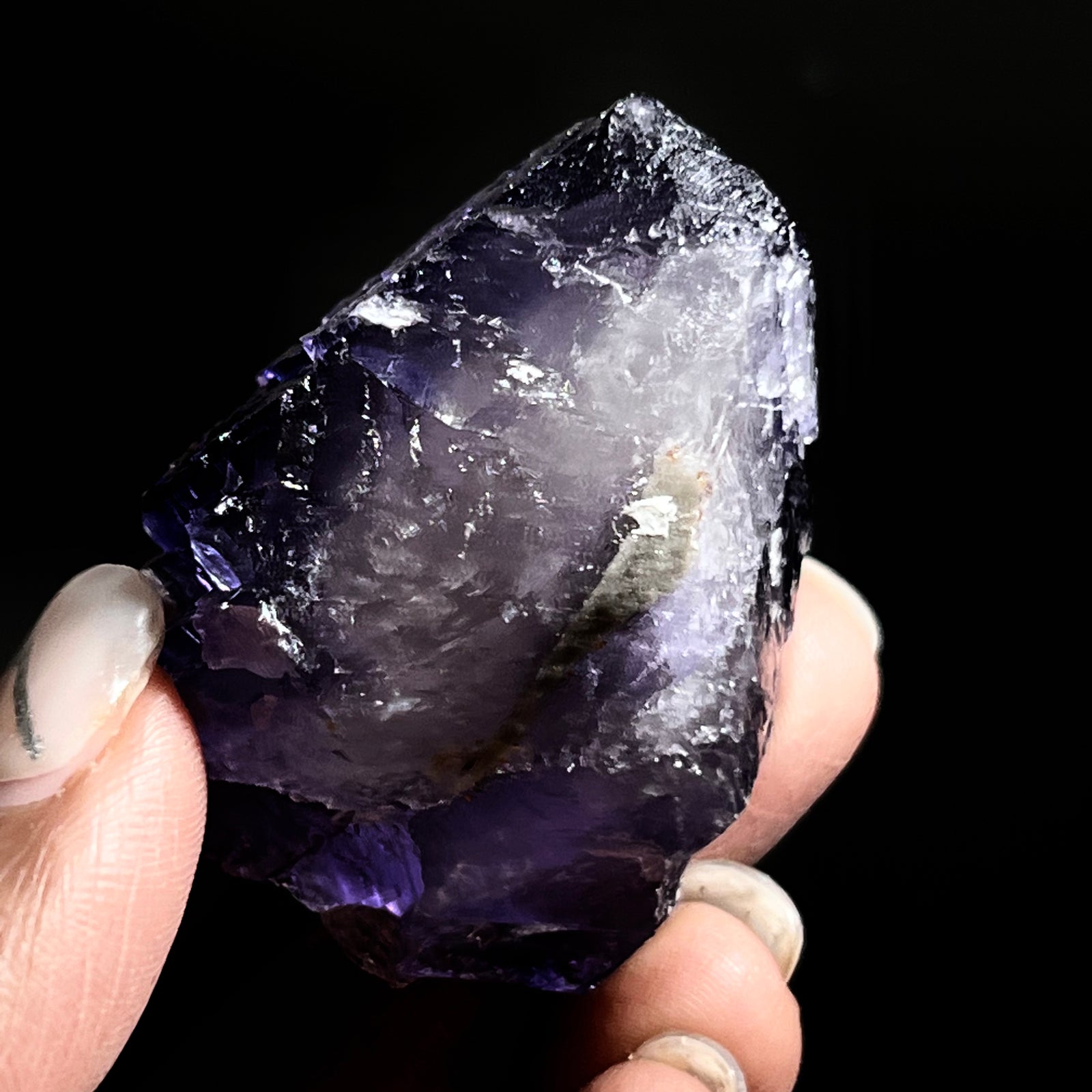 Purple Fluorite, Elmwood Mine, Smith County, Tennessee, USA – Nharo!