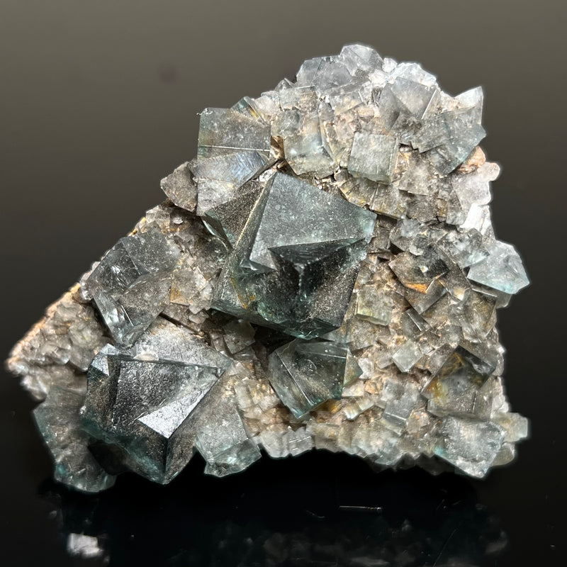 UK Fluorite from the Fairy Holes Pocket Pocket, Lady Annabella Mine, Eastgate, Wearale, County Durham, England