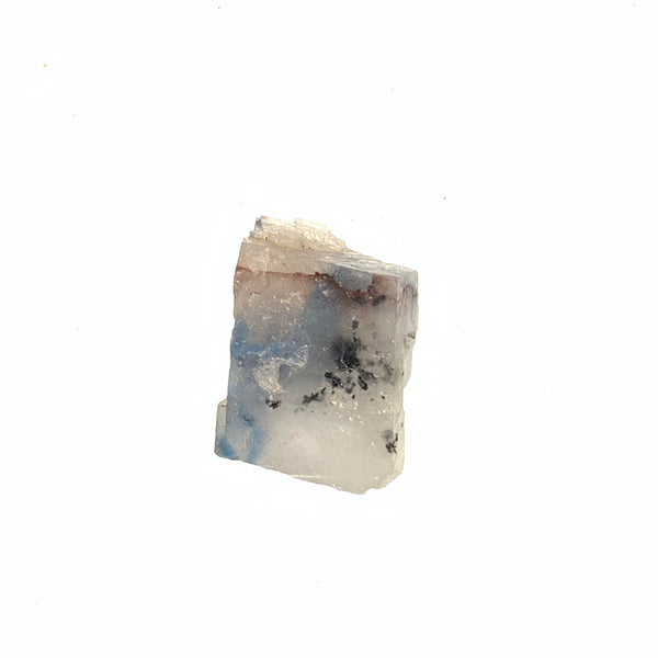 3.7g Calcite Crystal With Bright Blue Papagoite Inclusions