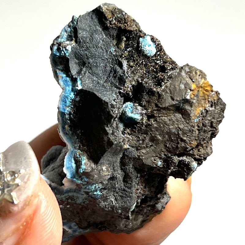 Botryoidal Blue Shattuckite, Mesopotamia Copper Valley, Kunene, Namibia, African Mineral Specimen
