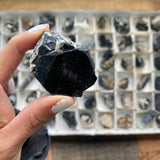 1.664kg of Mixed Lot of 54 Black Tourmaline pcs from Erongo Mountain, Erongo Region, Namibia