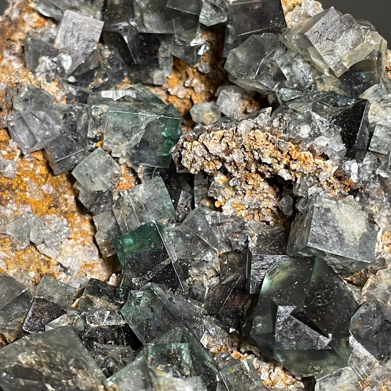 UK Fluorite from The Hidden Forest Pocket, Diana Maria Mine, Frosterly Weardale, Co. durham, England