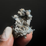 Aquamarine Specimen with Feldspar and Black Tourmaline, Erongo Mountain, Erongo Region, Namibia, Erongo Aquamarine Crystal, Crystal Healing